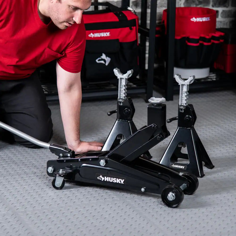 3-Ton Light Duty Truck Jack and Jack Stand Pair