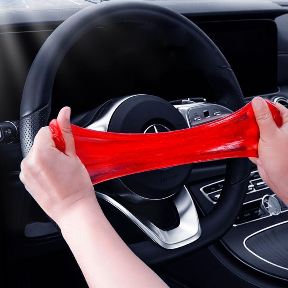 Car Cleaning Gel Keyboard Cleaner Car Cleaning Supplies Universal Dust Car Crevice Cleaner Auto Air Vent Interior Detail Removal Dust Removal Gel Car Accessories