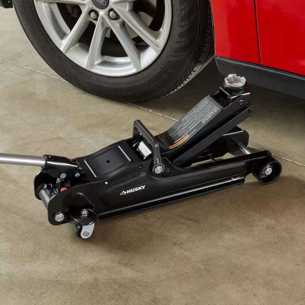 2-1/2-Ton Low Profile Trolley Floor Jack with Quick Contact