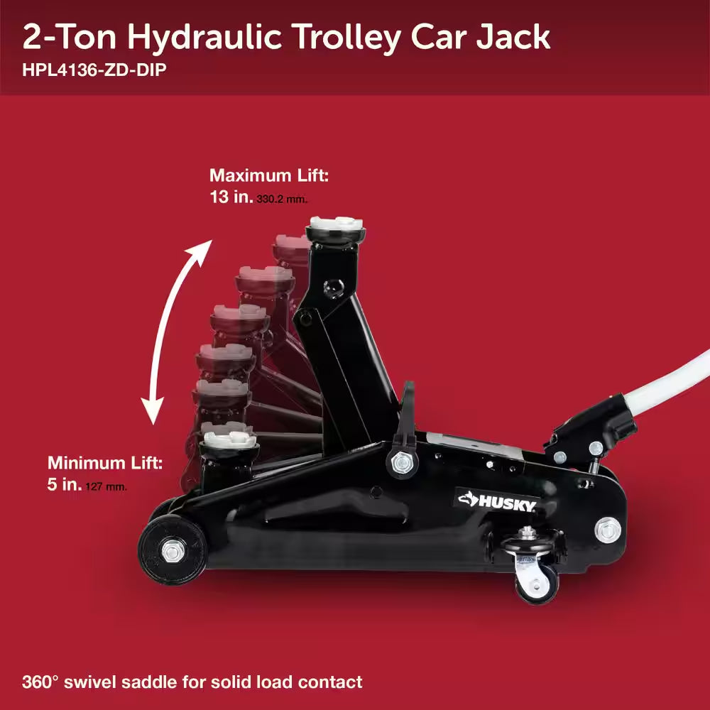 2-Ton Hydraulic Trolley Car Jack