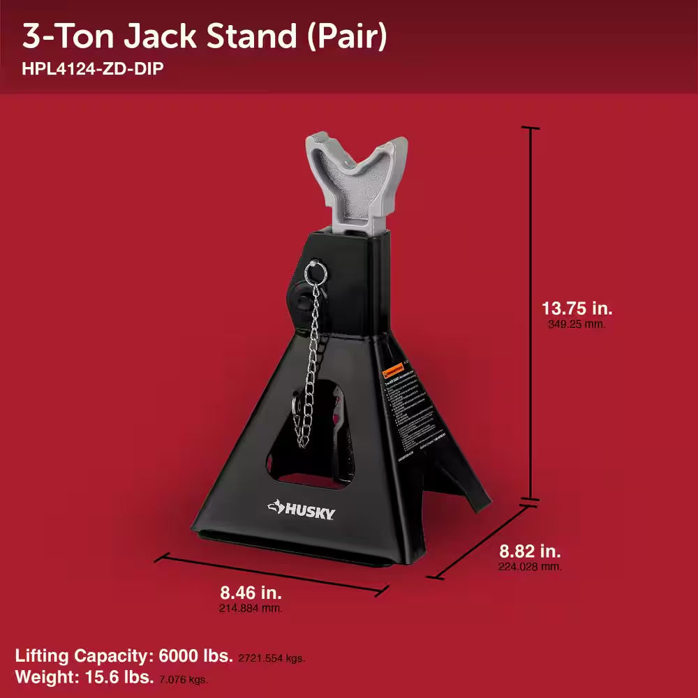 3-Ton Car Jack Stands
