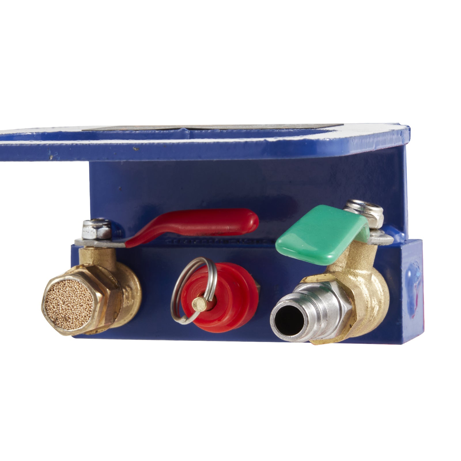 Air Jack, 3 Ton 6600 Lbs Triple Bag Air Jack, Airbag Jack With Six Steel Pipes, Lift Up, 3-5 S Fast Lifting Pneumatic Jack, With Adjustable Long Handles For Cars, Garages, Repair Blue